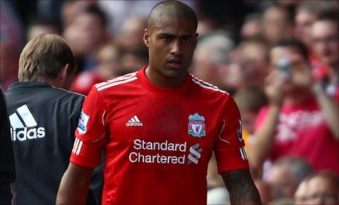 Liverpool defender Glen Johnson