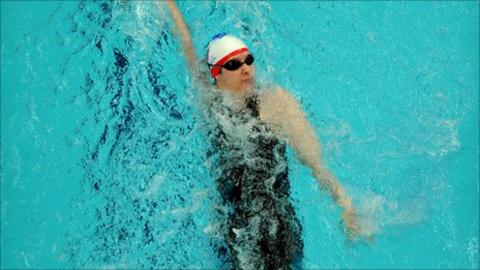 Paralympic swimmer Fran Williamson