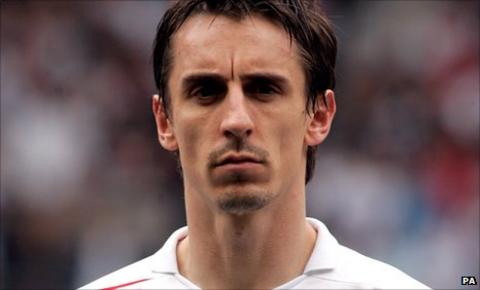 Gary Neville has critical on England's chances in Euro 2012