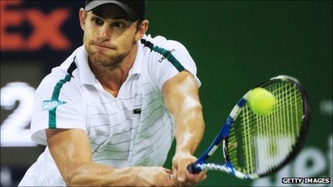 Andy Roddick at the Shanghai Masters