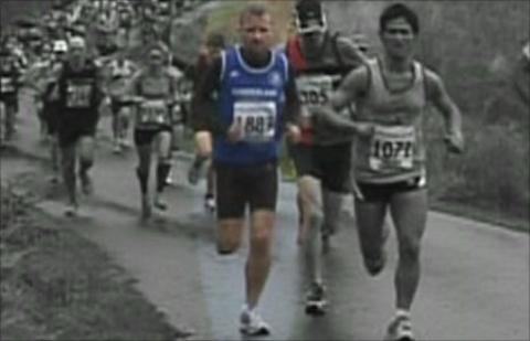 Rob Sloan (in the blue vest)