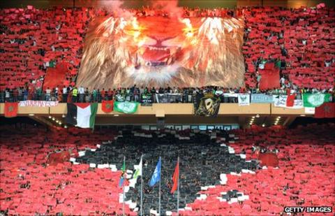 Fans of Morocco's Atlas Lions