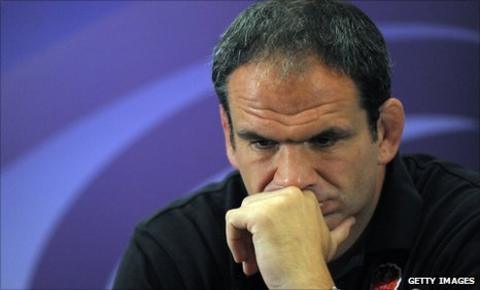England manager Martin Johnson
