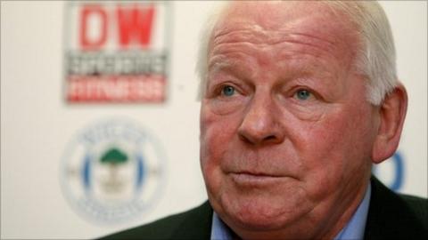 Wigan chairman Dave Whelan