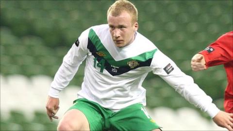 Liam Boyce had a trial with Celtic before his move to Germany