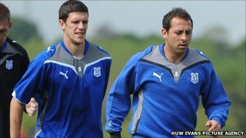 Mark Hudson (left) and Michael Chopra