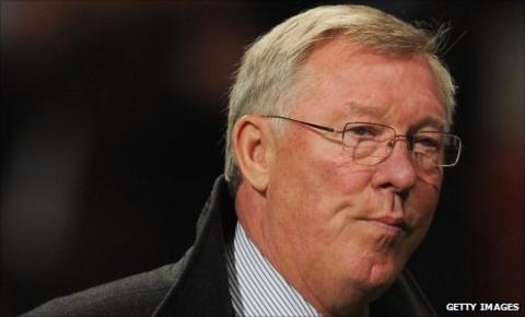 Manchester United manager Sir Alex Ferguson