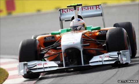 Force India's Paul Di Resta