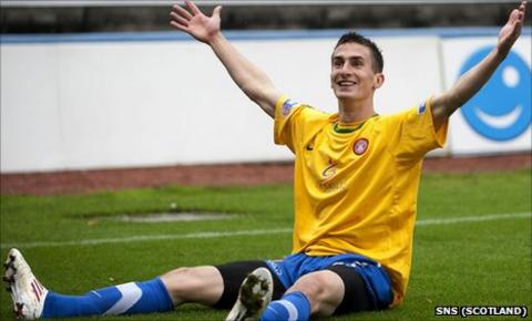 Hamilton Accies player Grant Anderson