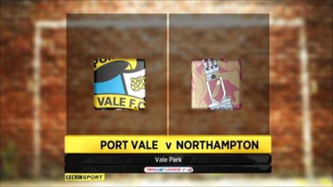 Port Vale 3-0 Northampton