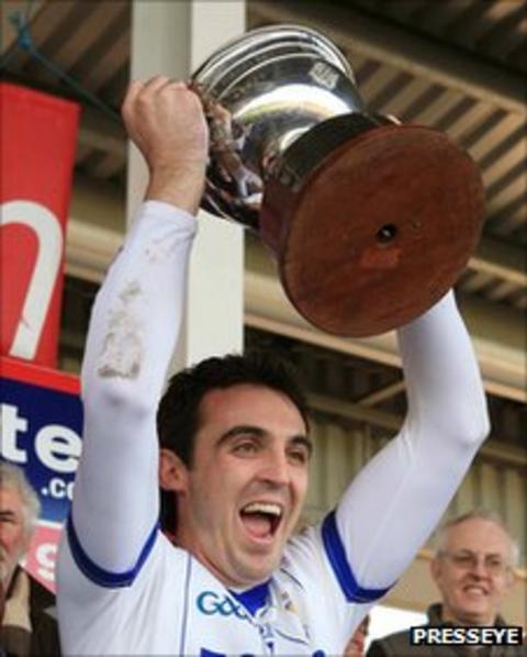 Ballinderry captain Kevin McGuckin