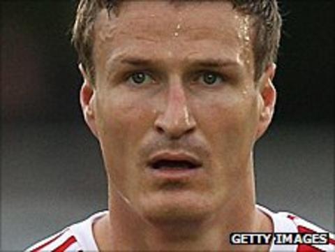 Stoke City defender Robert Huth
