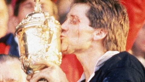 David Kirk of New Zealand in 1987