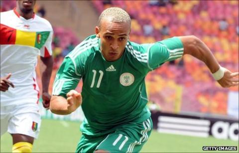 Nigeria forward Osaze Odemwingie