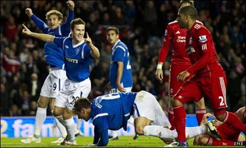 Rangers celebrate