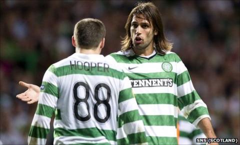 Gary Hooper and Georgios Samaras