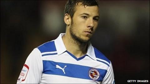 Reading striker Adam Le Fondre