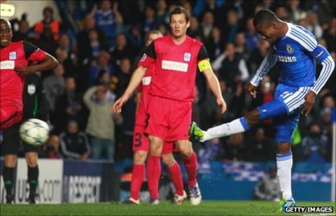 Chelsea's Ivorian Salomon Kalou