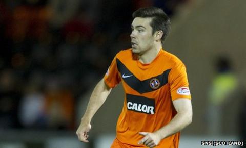 Dundee United striker Ryan Dow