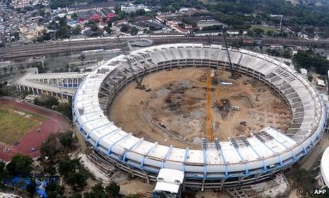Brazil World Cup 2014 Maracana stadium Rio
