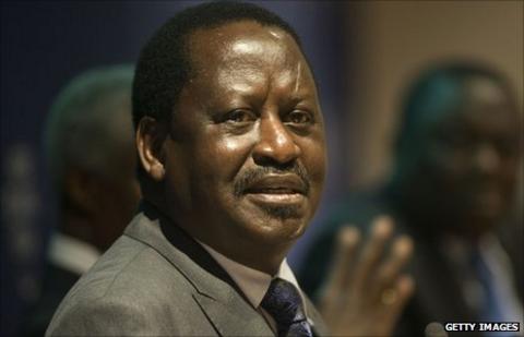 Kenya Prime Minister Raila Odinga
