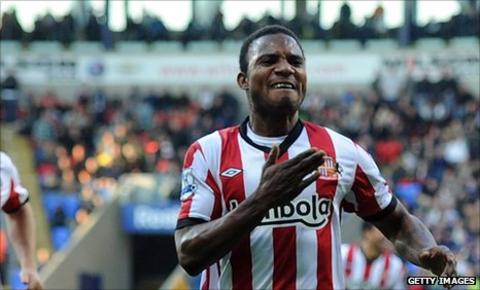 Stephane Sessegnon who scored Sunderland's first goal in the 2-0 win over Bolton