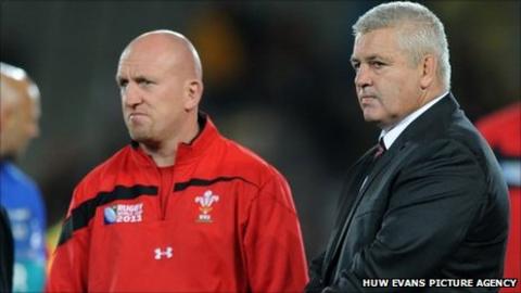 Shaun Edwards and Warren Gatland