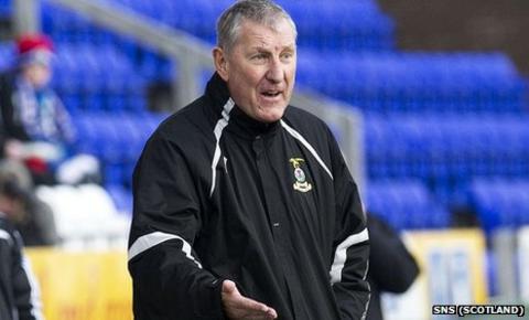 Inverness manager Terry Butcher