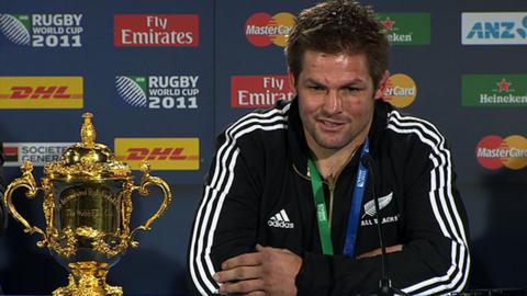 All-Blacks captain Richie McCaw