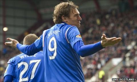 Rangers striker Nikica Jelavic