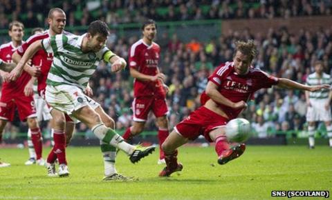 Charlie Mulgrew scores