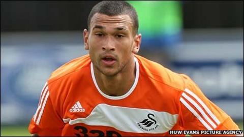 Swansea City centre back Steven Caulker