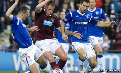 Rangers were 2-0 winners at Tynecastle last weekend