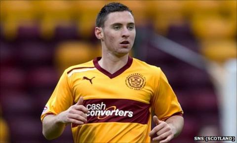 Motherwell forward Robert McHugh