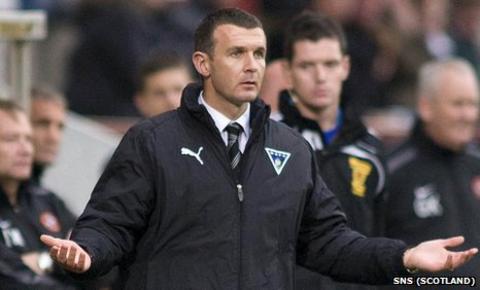 Dunfermline manager Jim McIntyre