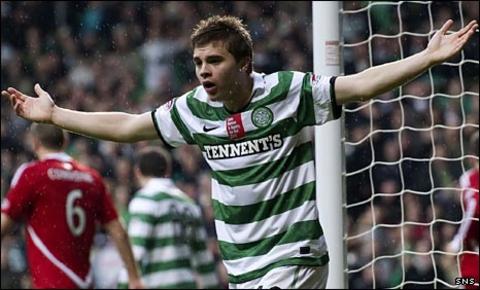 Celtic winger James Forrest