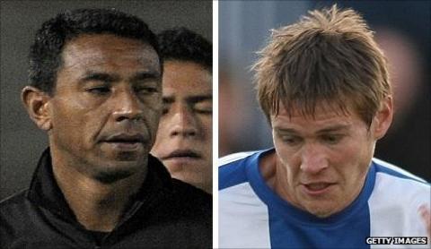 Nolberto Solano and Tony Sweeney