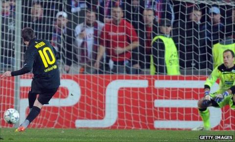 Barcelona's Lionel Messi