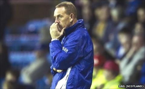 Kilmarnock manager Kenny Shiels