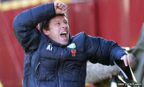 Celtic coach Alan Thompson
