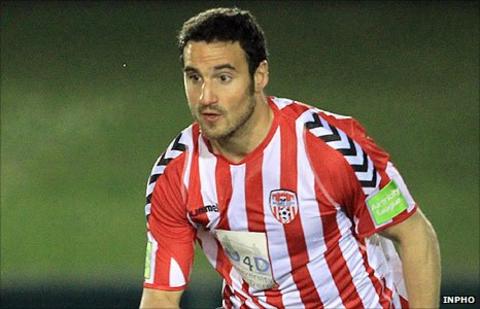 Derry City striker Eamon Zayed