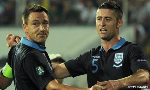 John Terry and Gary Cahill have been Fabio Capello's preferred combination in the last three England matches