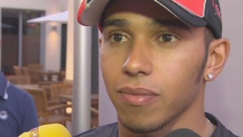 McLaren's Lewis Hamilton