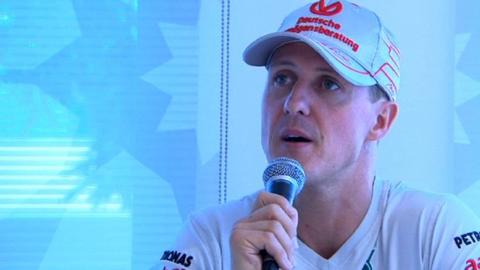 Mercedes' Michael Schumacher