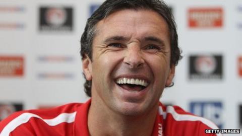Wales manager Gary Speed