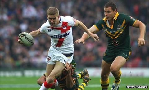 Sam Tomkins (left) and Johnathan Thurston