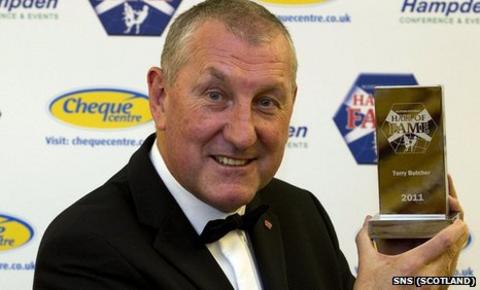 Inverness manager Terry Butcher