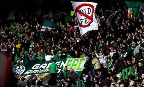 The Green Brigade at Celtic Park