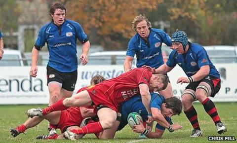 Cambridge against Jersey