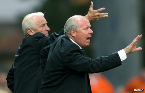 Giovanni Trapattoni and Liam Brady